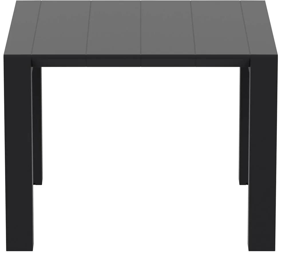 Siesta  Tuintafel - Vegas - Zwart - Uitschuifbaar 100/140 cm