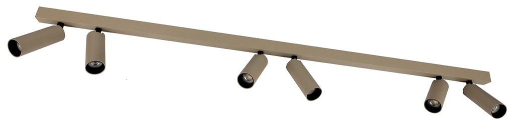 Vigo 6-lichts Opbouwspot Champagne