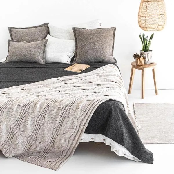 Moyha - Kussen Taupe - Beige