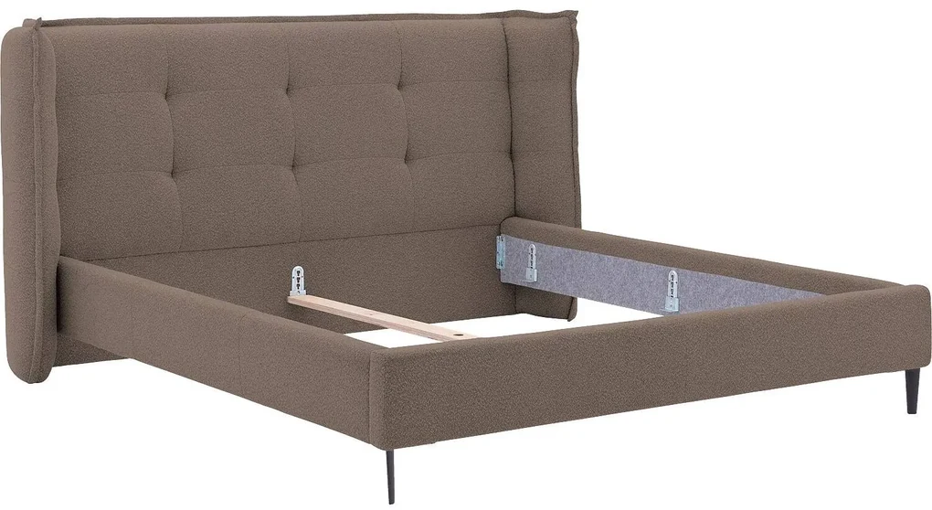 Goossens Gestoffeerd Bedframe Octaaf, 160 x 200 cm