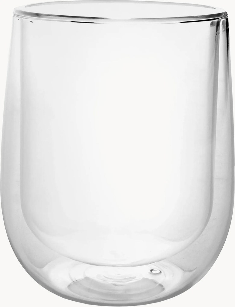 Mokken Paris van borosilicaatglas, 2-delig