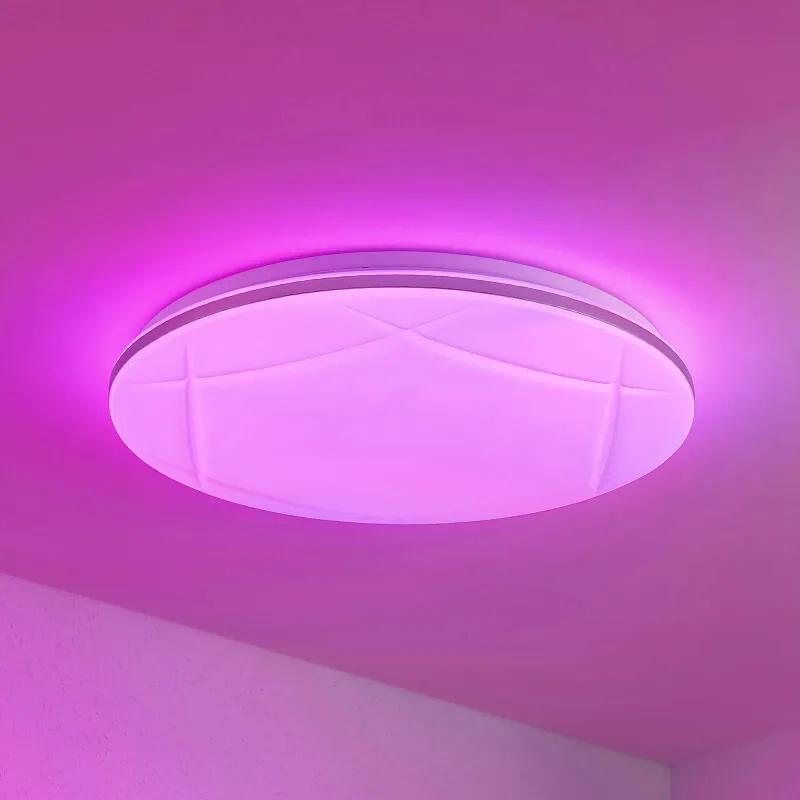 Favoria LED plafondlamp, RGBW, CCT, 49 cm - lampen-24