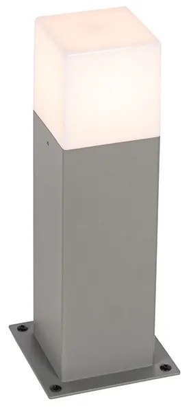 Moderne staande buitenlamp grijs 30 cm IP44 - Denmark