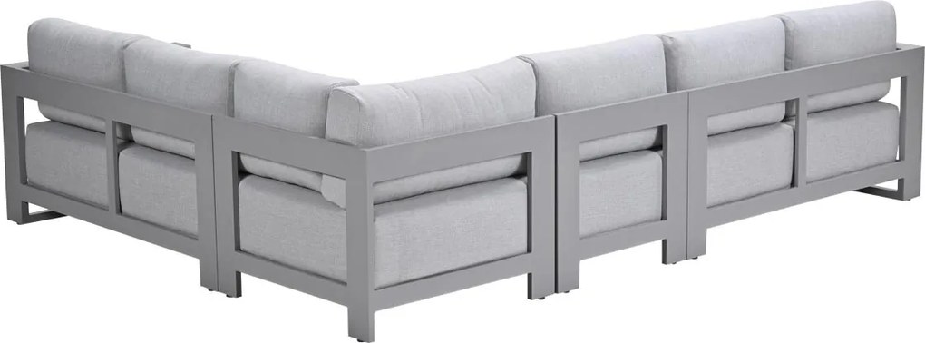 Garden Impressions Malakka loungebank 4-delig - taupe