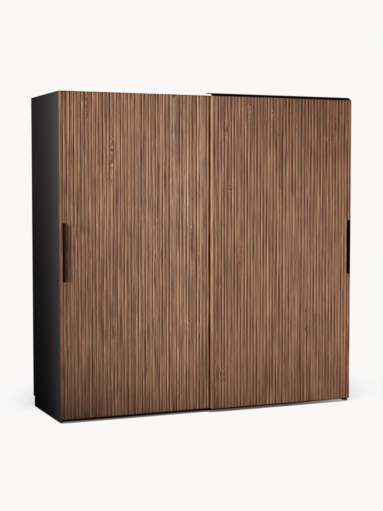 Modulaire schuifdeurkast Simone, 200 cm breed, in verschillende formaten