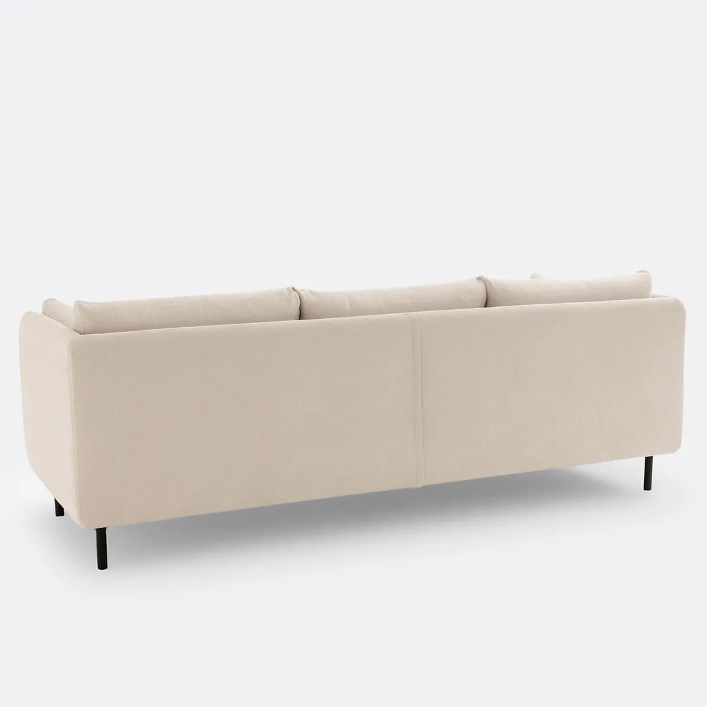 3- of 4-zits rechte bank in structuurstof, Victor