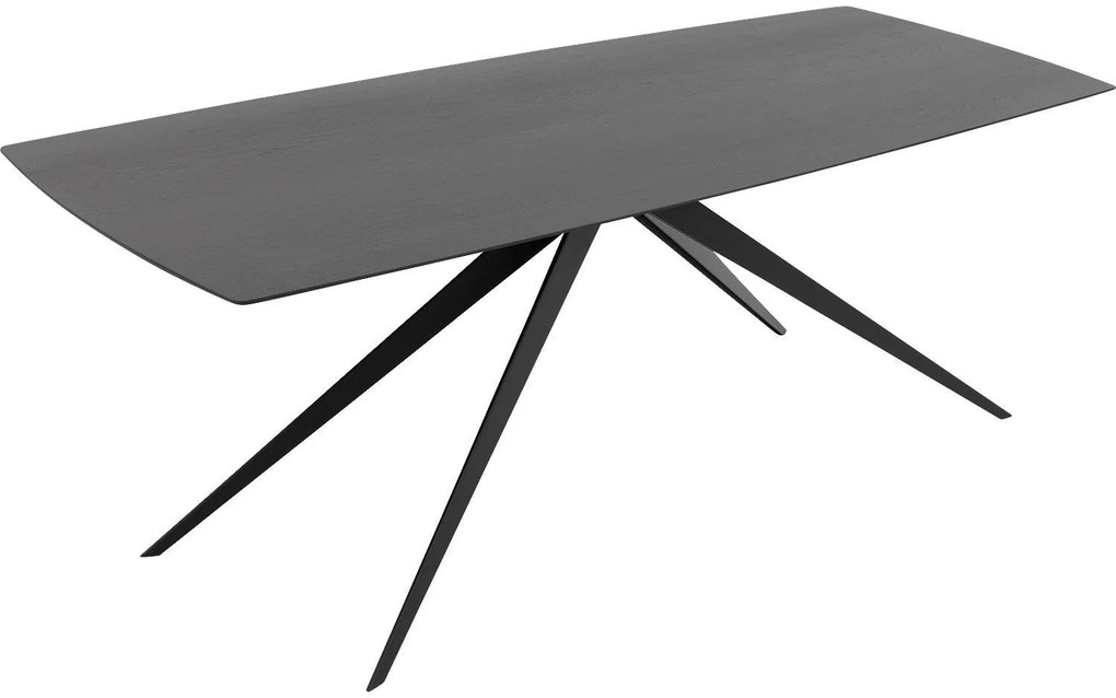 Goossens Excellent Eettafel Uniek, Semi rechthoekig 200 x 100 cm