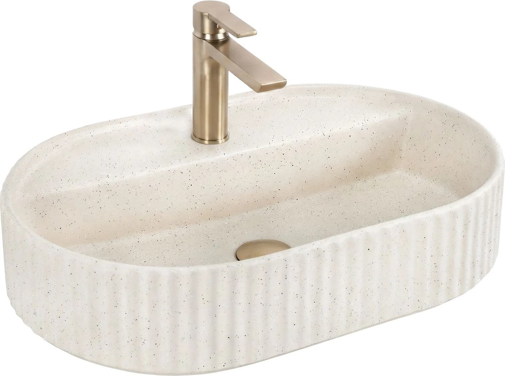 Opzetwastafel Rea Marcela 60 Vanilla