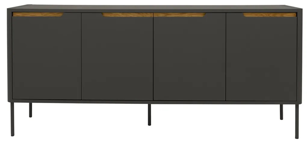 Tenzo Switch Mat Grijs Dressoir Scandinavisch Design - 173x45x76cm.