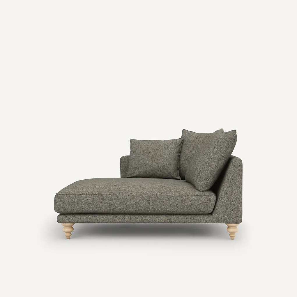 Tweed longchair, Lazare