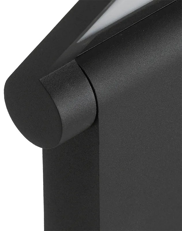 Moderne buitenpaaltje antraciet 60 cm incl. LED IP54 - Zane