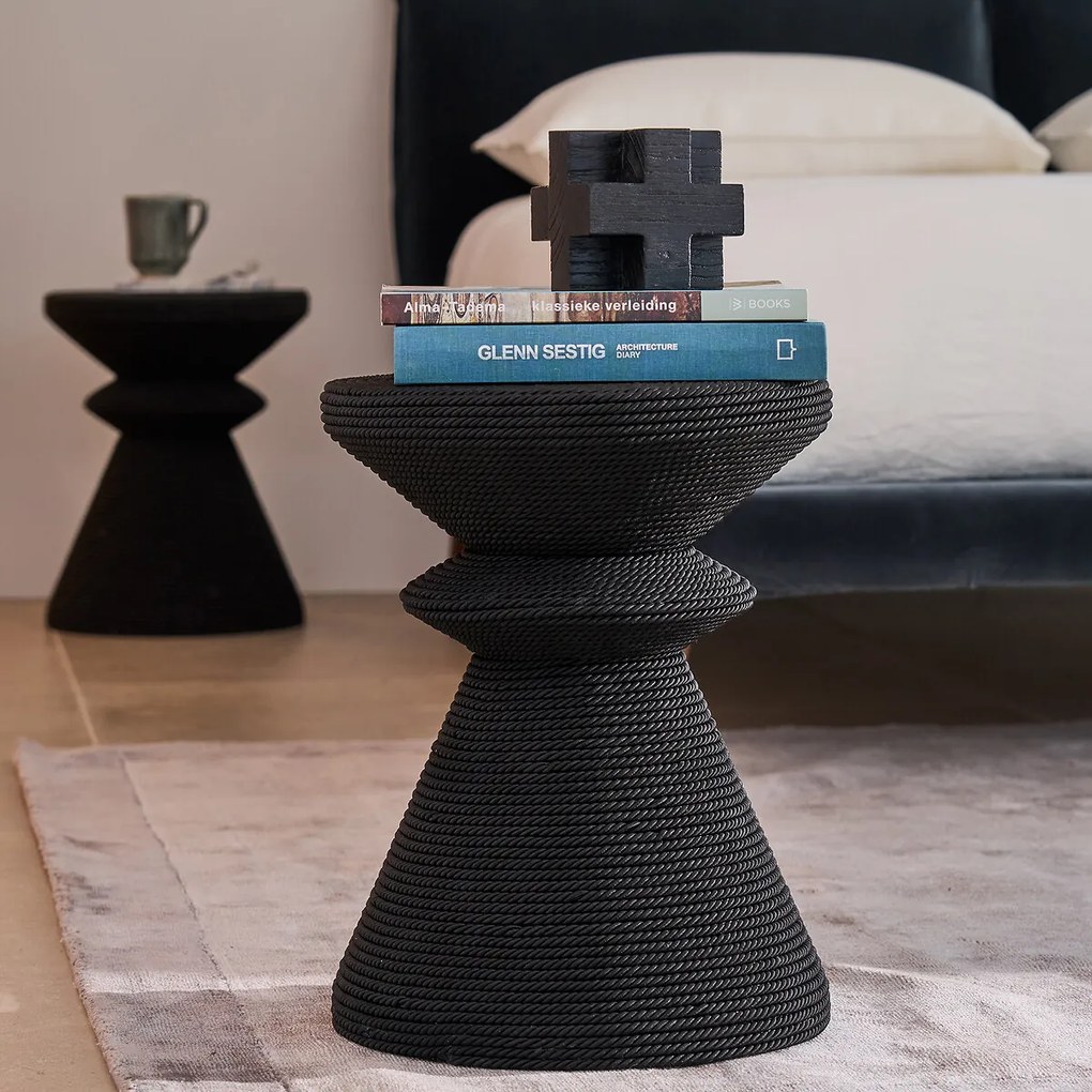 Bijzettafel van mango met touw, Sablas