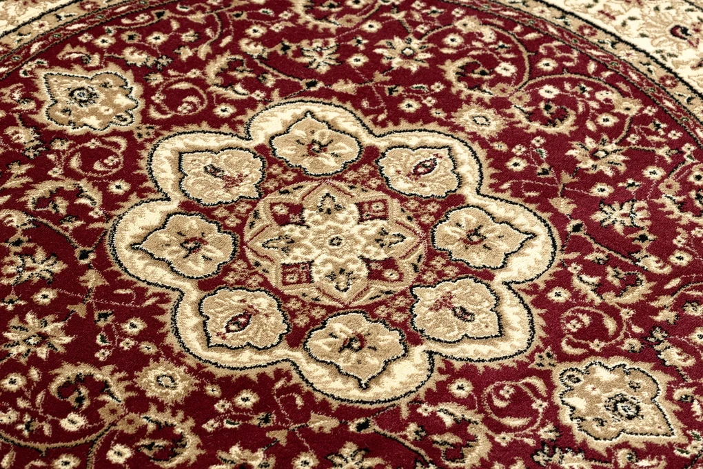 Tapijt ROYAL ADR ROND patroon 521 kastanjebruin