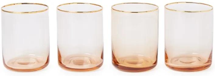 &Klevering Waterglas set van 4
