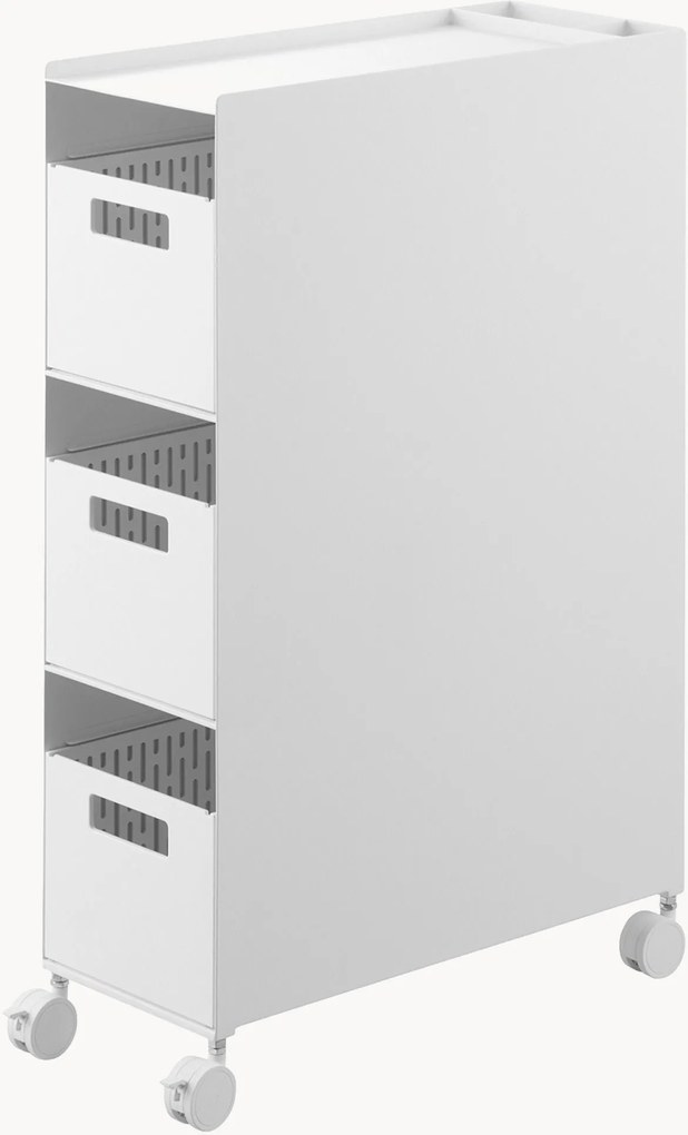 Opbergkast Tower met wieltjes