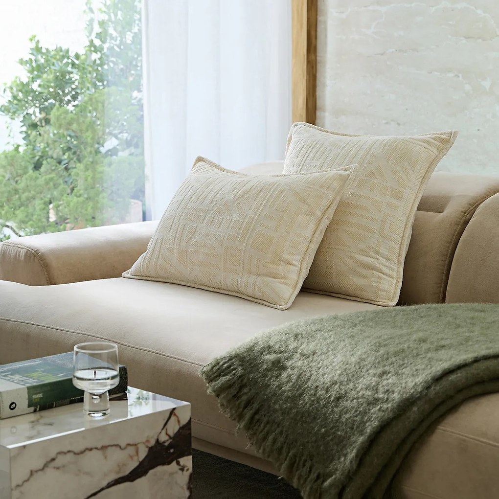 Kussenhoes van Jacquard chenille, Hesper