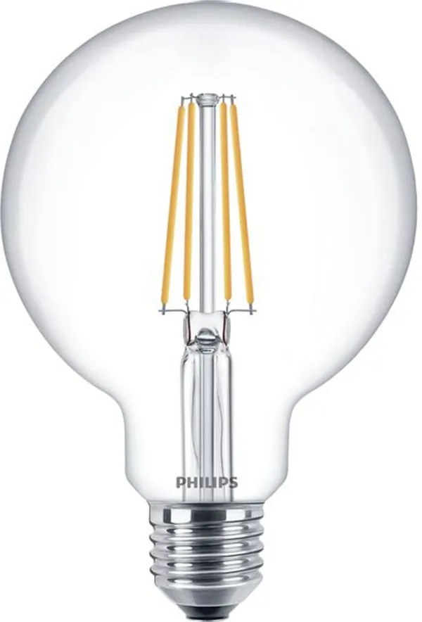 Philips Classic LEDglobe E27 G93 7W 827 Helder | Vervangt 60W
