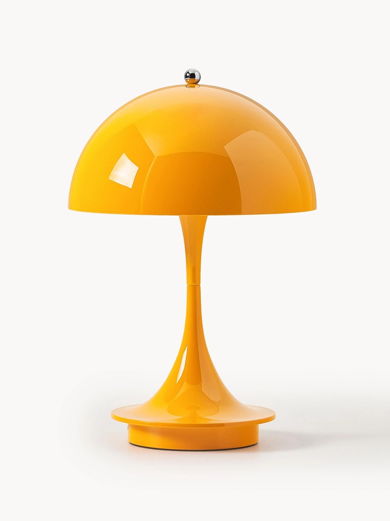 Mobiele dimbare LED tafellamp Panthella H 24 cm, ontwerp Verner Panton