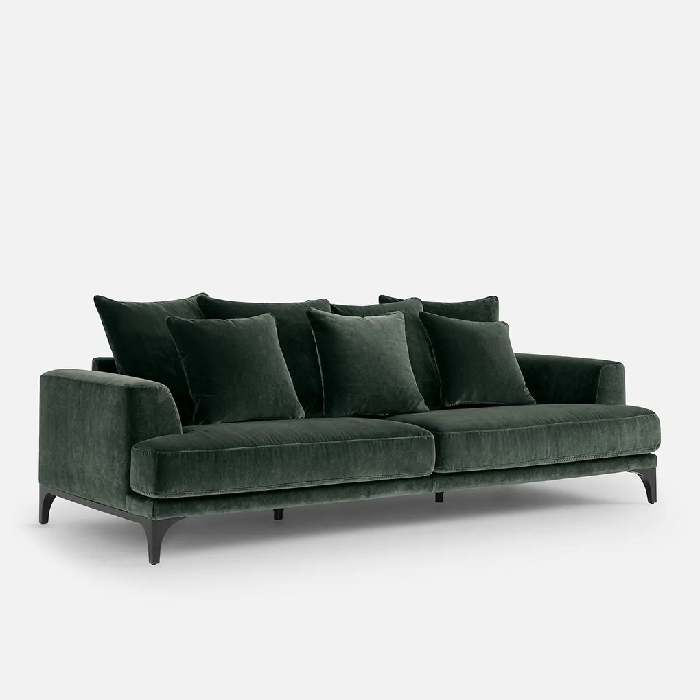 Bank van fluweel linnen, Armento