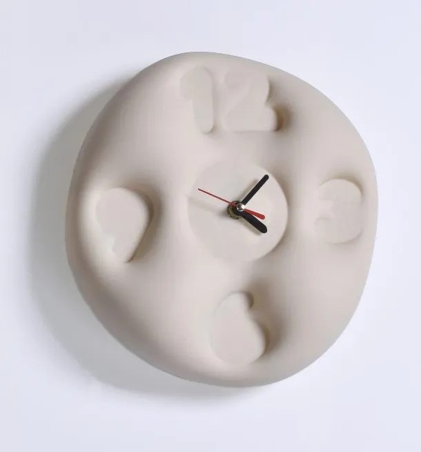 Teun Zwets - Bubble Clock Wit