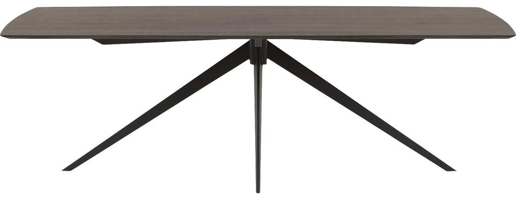 Goossens Excellent Eettafel Uniek, Semi rechthoekig 240 x 100 cm