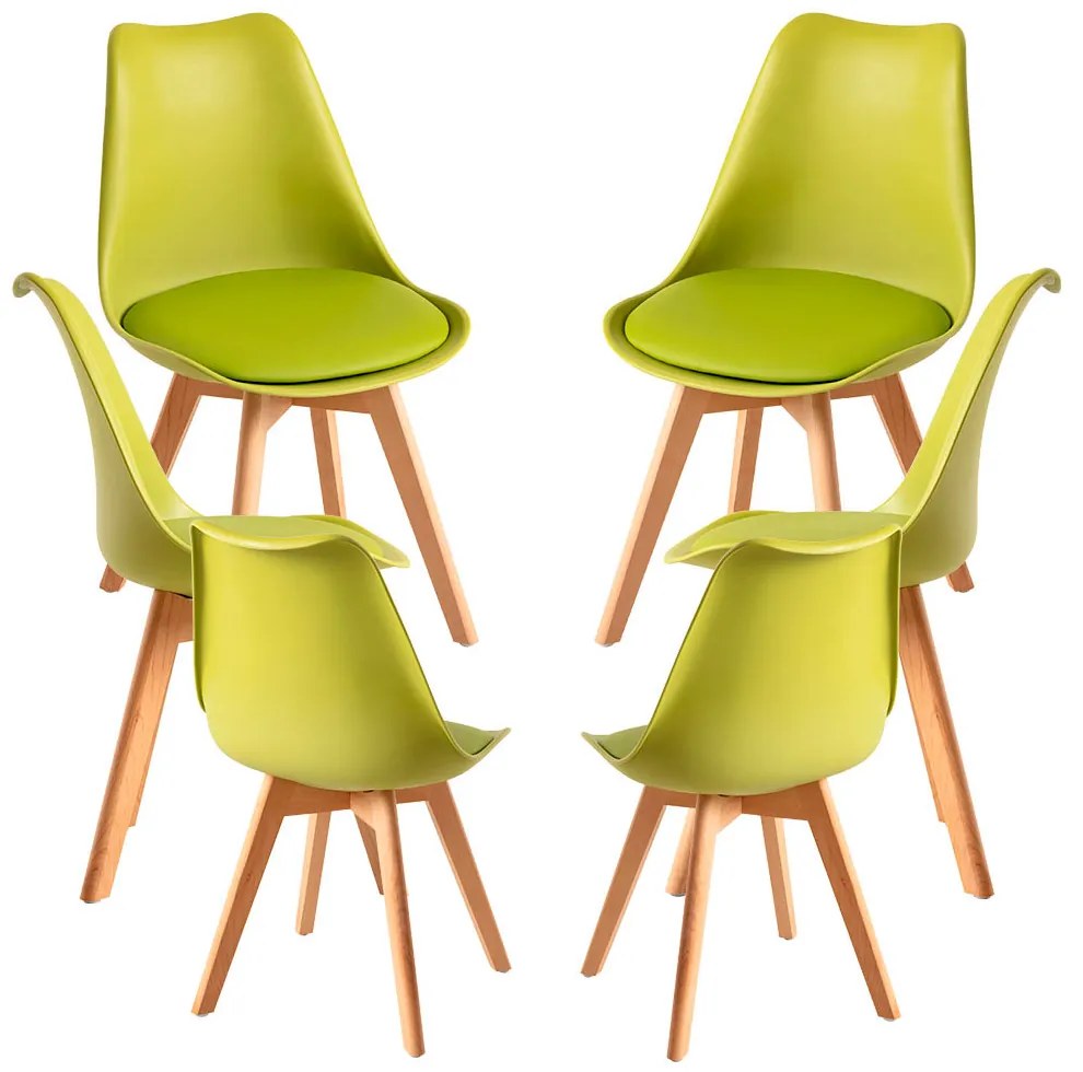 Set 6 Synk Basic Stoelen