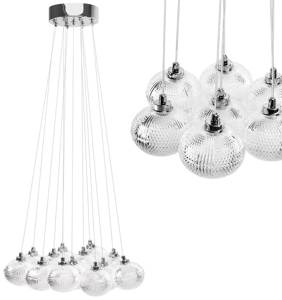 Hanglamp MS025-13CP Chrome