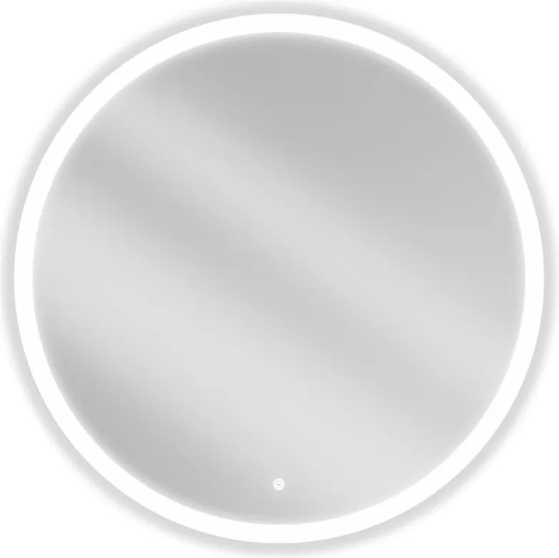 Mexen Oro verlichte badkamerspiegel, rond 90 cm, LED 6000K, anti-condens - 9824-090-090-611-00