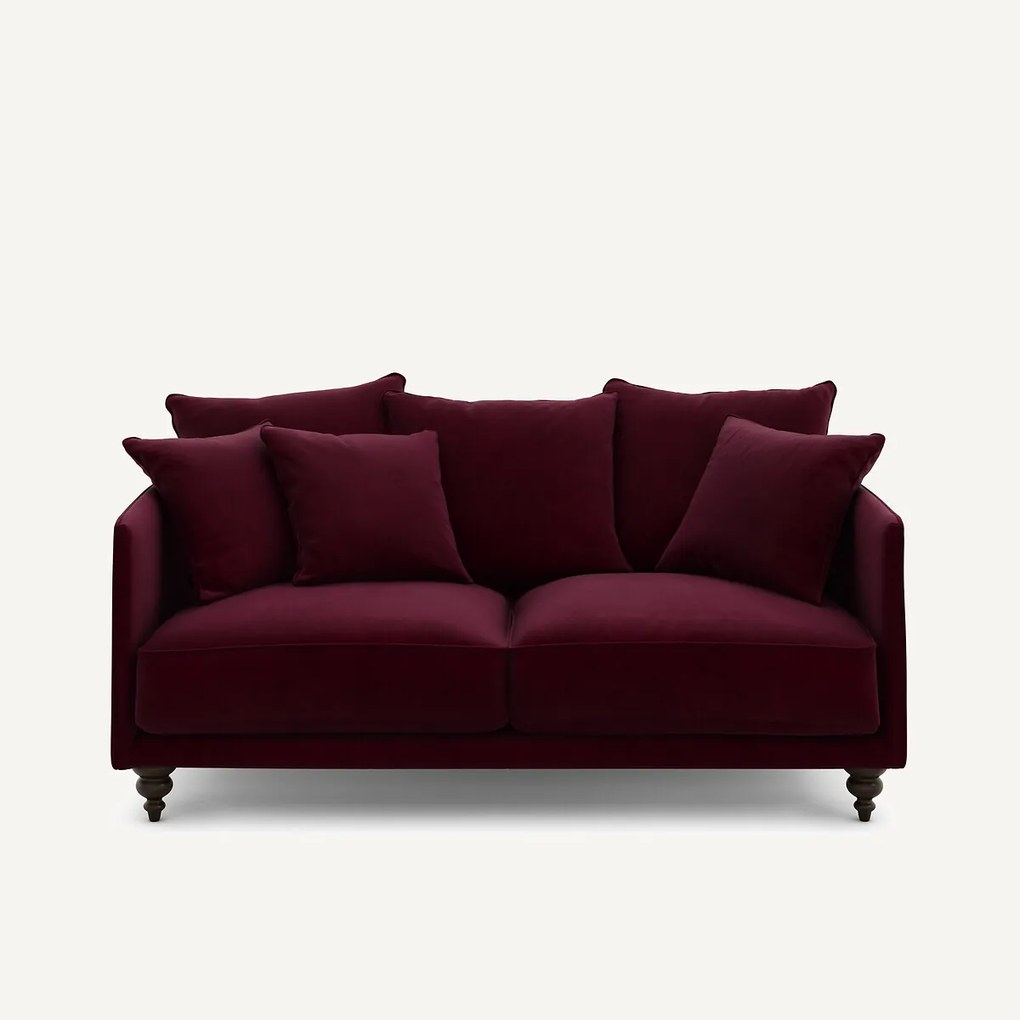 3-zits compacte fluwelen zetel, Lazare