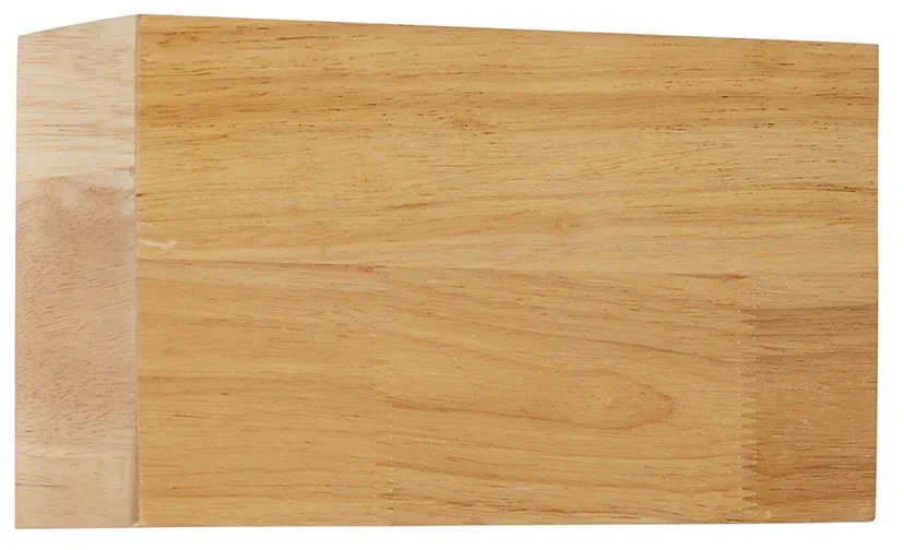 Landelijke wandlamp eiken hout 2-lichts - Otan