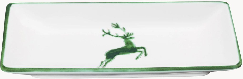 Handgemaakt serveerplateau Grüner Hirsch