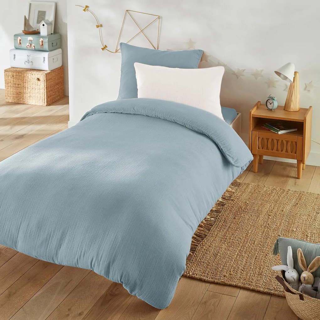 Effen dekbedovertrek in tetra, kinderen, Kumla