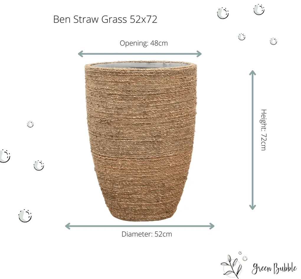 Pot Ben Straw Grass