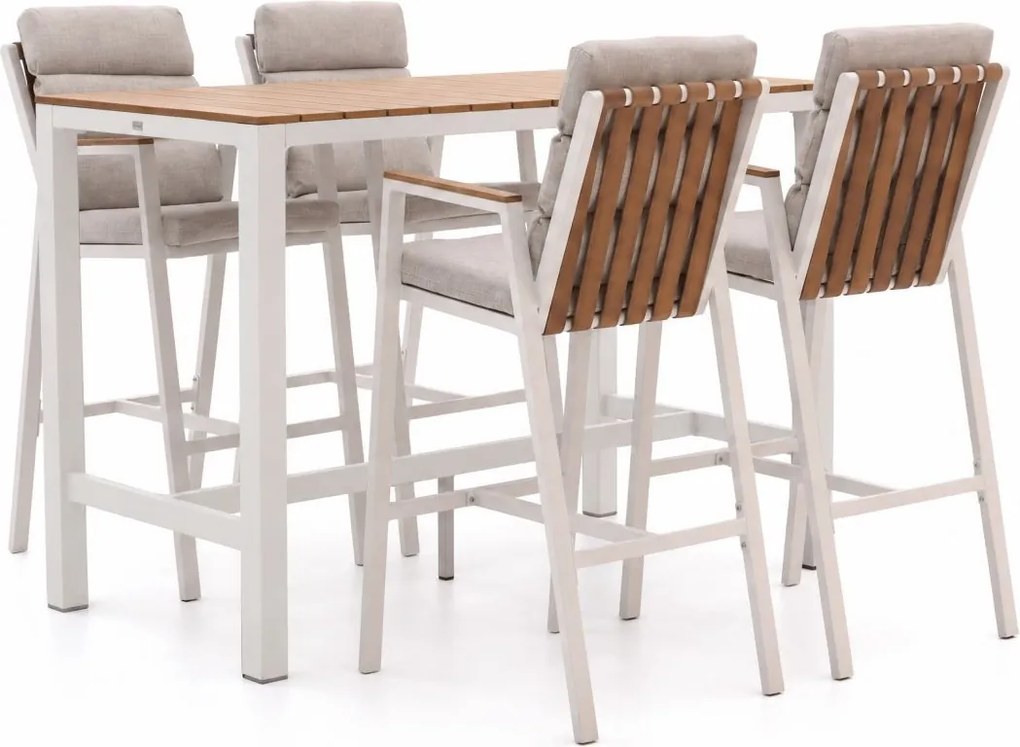 Barset Bellagio  | 4 personen | Tuinset polywood | 5-delig | Kees Smit Tuinmeubelen