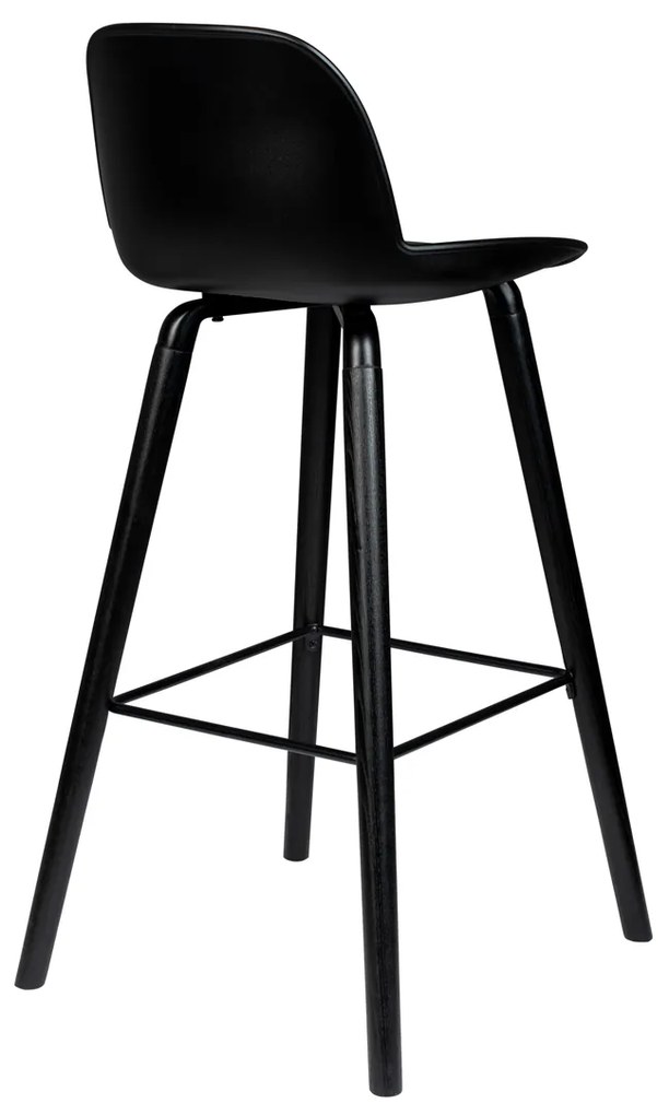 Zuiver Albert Kuip All Black Extra Hoge Barkruk