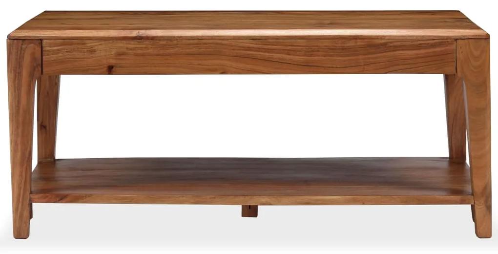 vidaXL Salontafel 88x50x38 cm massief hout