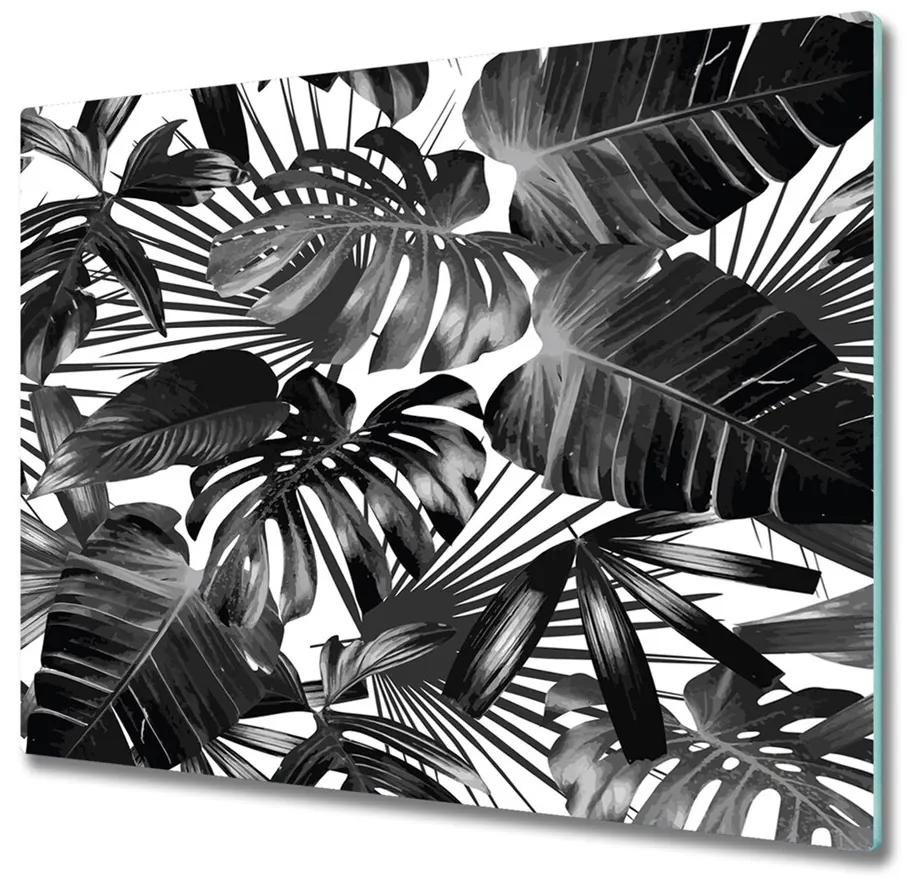 snijplank glas Tropische bladeren 60x52cm