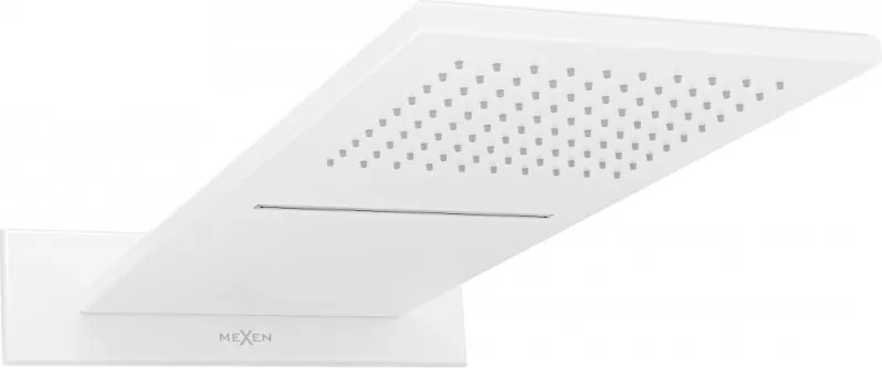 Mexen Waterfall regendouche slim 50 x 22 cm, wit - 79190-20
