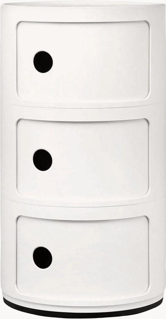Design container Componibili, 3 modules, H 59 cm