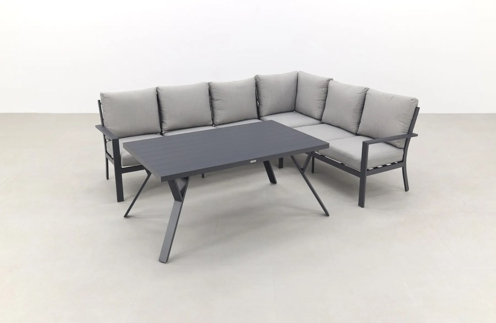 Garden Impressions Sergio lounge dining set 3-delig - Rechts