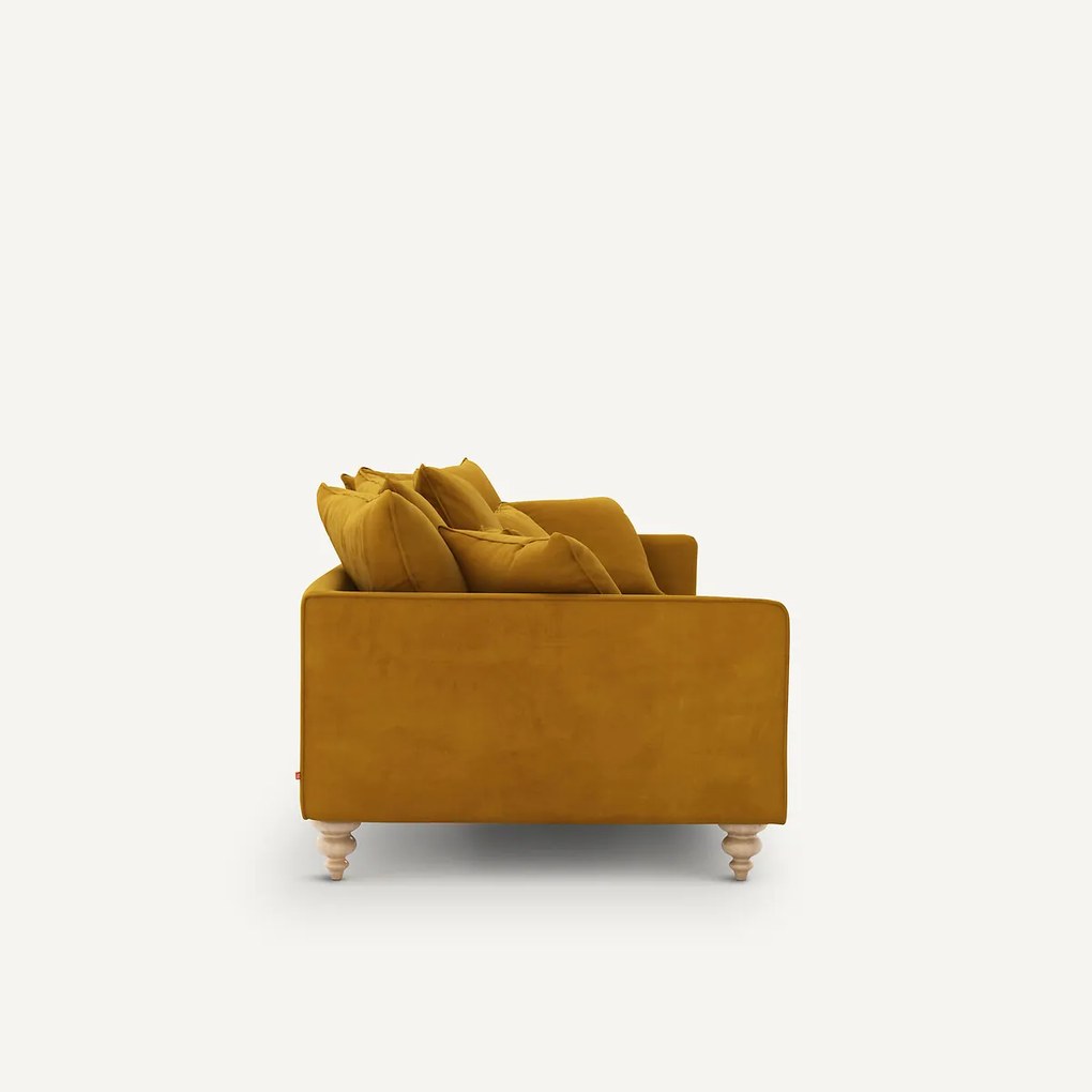 3-, 4- of 5-zits fluwelen bank, Lazare