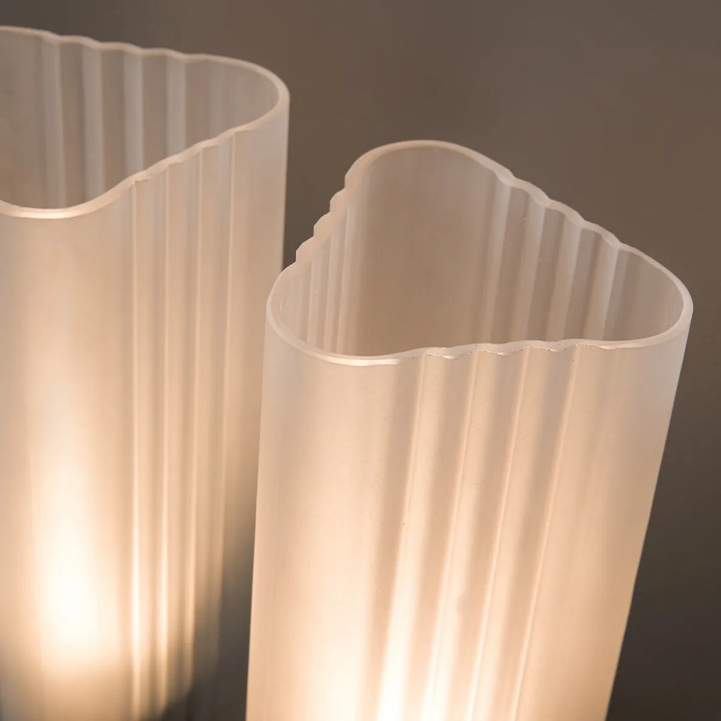 Dubbele wandlamp Strozzi, ontwerp Emmanuel Gallina