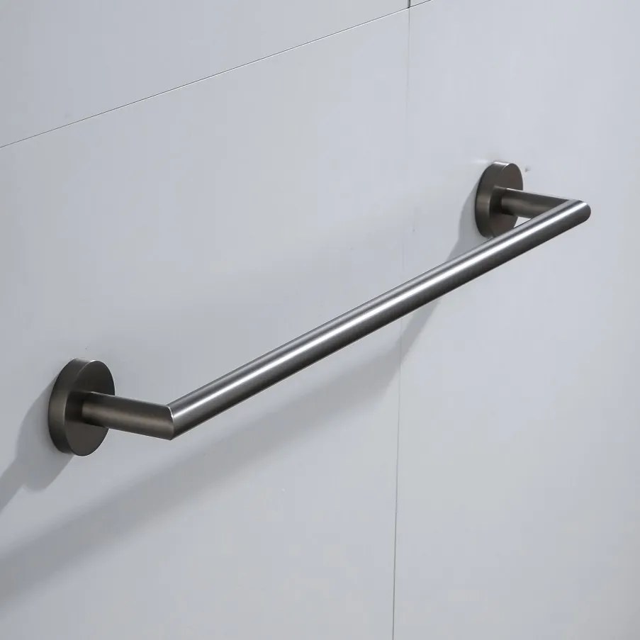 Saniclear Iron handdoekhouder 60cm verouderd ijzer - gunmetal