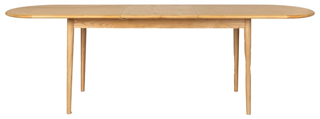 Zuiver Twist Oval Oak Uitschuifbare Eettafel Eiken 185-240 Cm - 90 X 185cm.