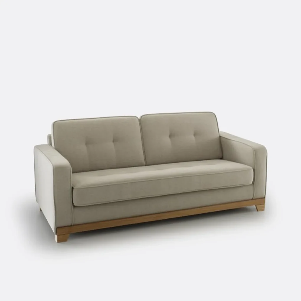 2 of 3-zitsbank van gemeleerd polyester, Ajis