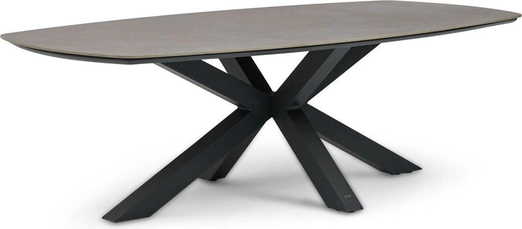 Dining Tuintafel rechthoekig 240 x 120 cm Grijs Voyage