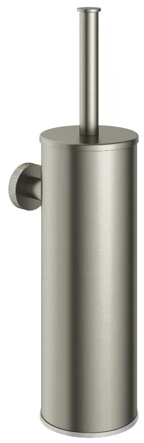 Hotbath Cobber X WC-borstelgarnituur wandmodel geborsteld nikkel