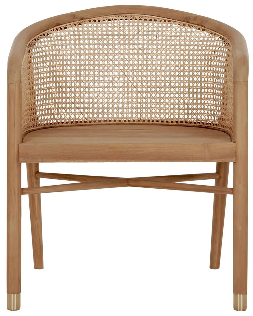 Must Living Castro Teak Stoel Met Webbing