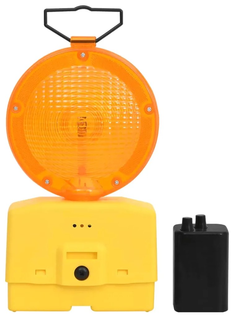 vidaXL Bouwlampen 10 st met batterijen 18x8x37 cm