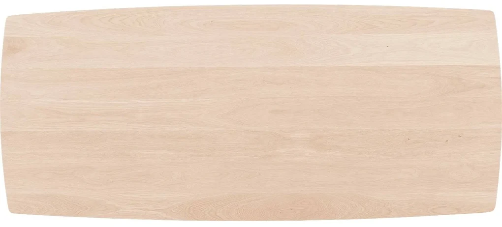 Goossens Excellent Eettafel Floyd, Semi rechthoekig 260 x 100 cm